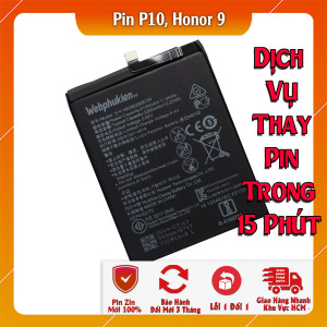 Pin Webphukien cho Huawei P10, Honor 9 Việt Nam HB386280ECW - 3200mAh 